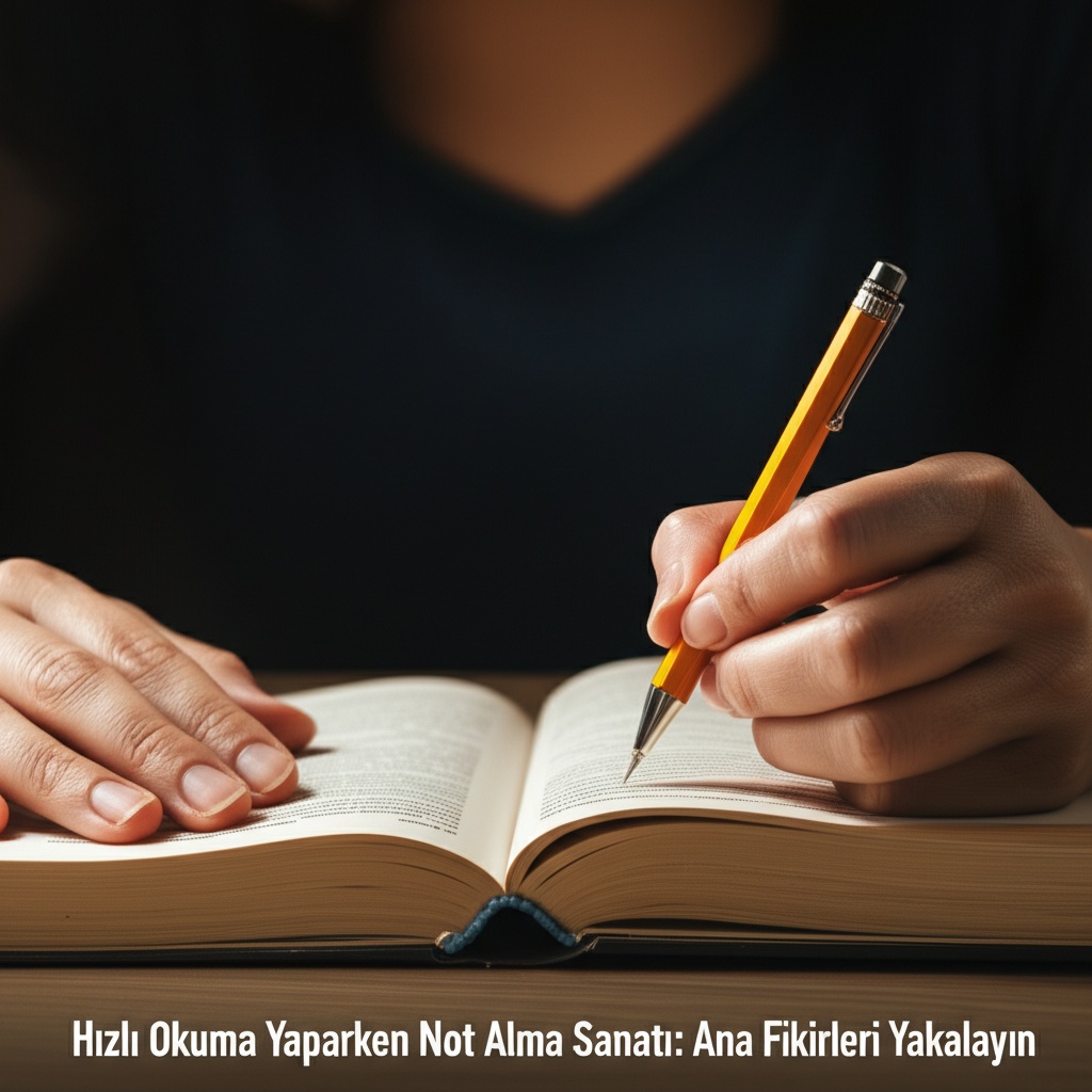 Hızlı Okuma Yaparken Not Alma Sanatı: Ana Fikirleri Yakalayın