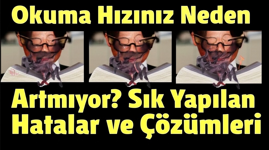 Okuma Hızınız Neden Artmıyor? Sık Yapılan Hatalar ve Çözümleri