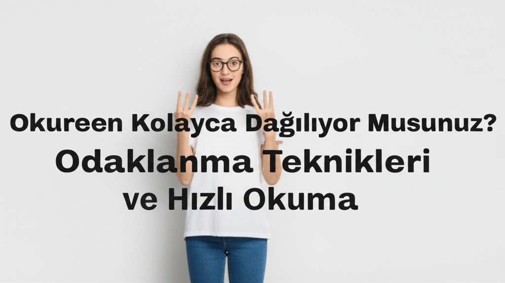 Okurken Kolayca Dağılıyor Musunuz? Odaklanma Teknikleri ve Hızlı Okuma